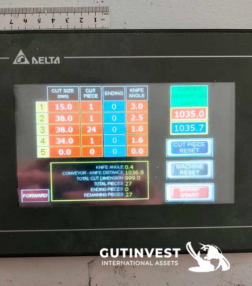 Horizontal flow pack bagging machine (HFFS)