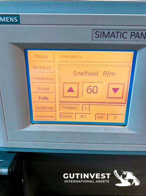 Horizontal flow pack bagging machine (HFFS)