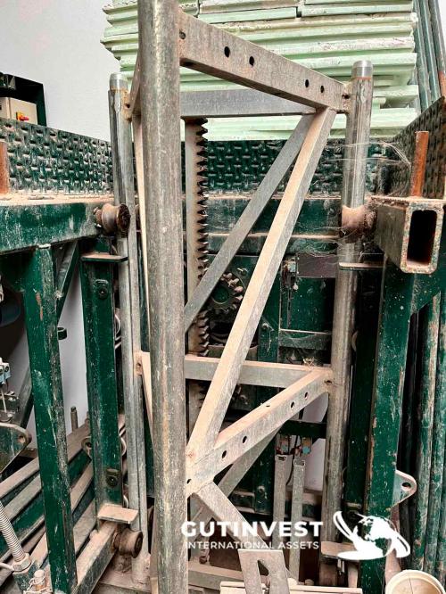 Plataforma de trabajo mecánica bimástil vertical 