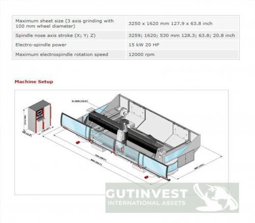 Machining center - CNC milling for glass