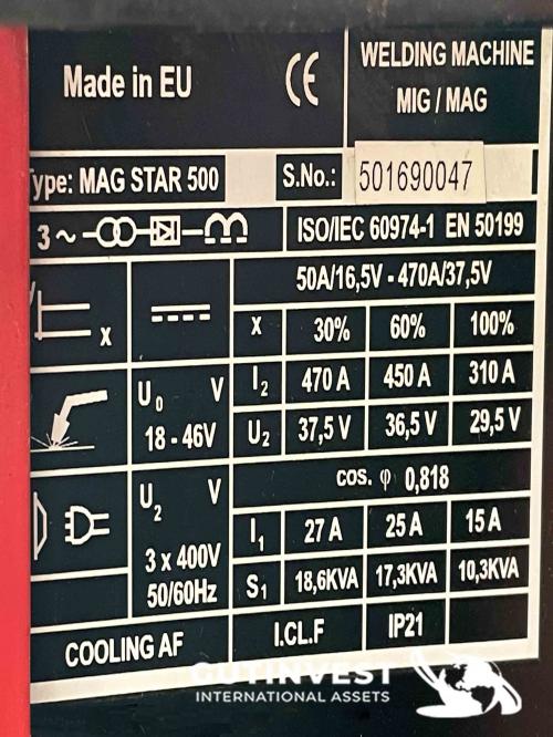 MIG/MAG Wire Welding Equipment