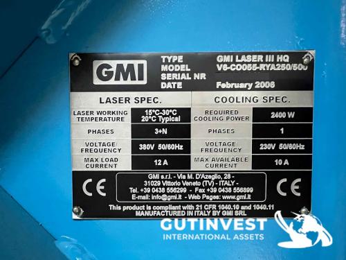 Laser bridge cutting and engraving machine for embroidery m