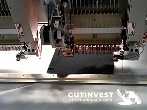 Laser bridge cutting and engraving machine for embroidery m