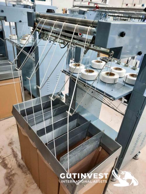 (x15) Máquina tejedora cilindríca de cordones
