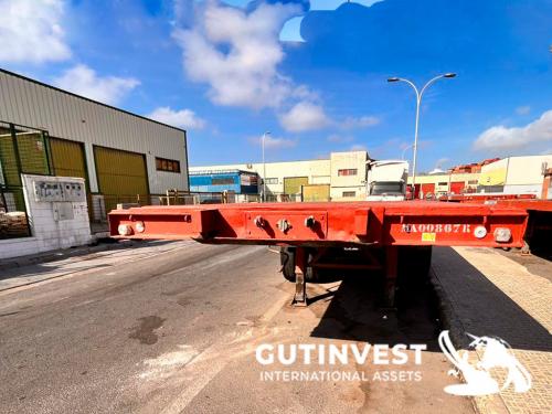 Container semi-trailer - 2 axles