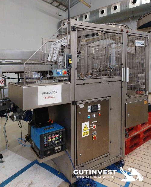 Máquina formadora de cajas cartón