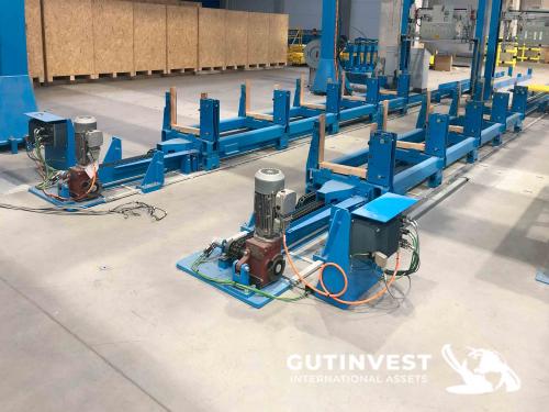 Packaging line for aluminum bars