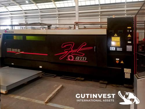 Fiber laser cutting machine - 6.3kW
