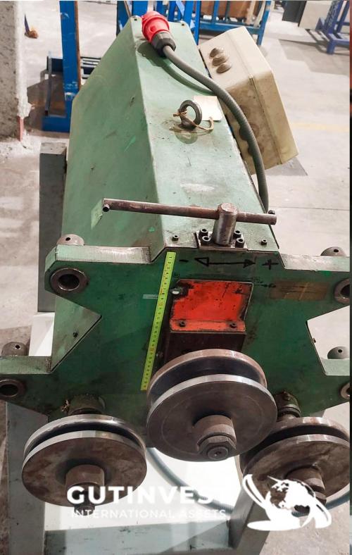 Profile bending machine for aluminum