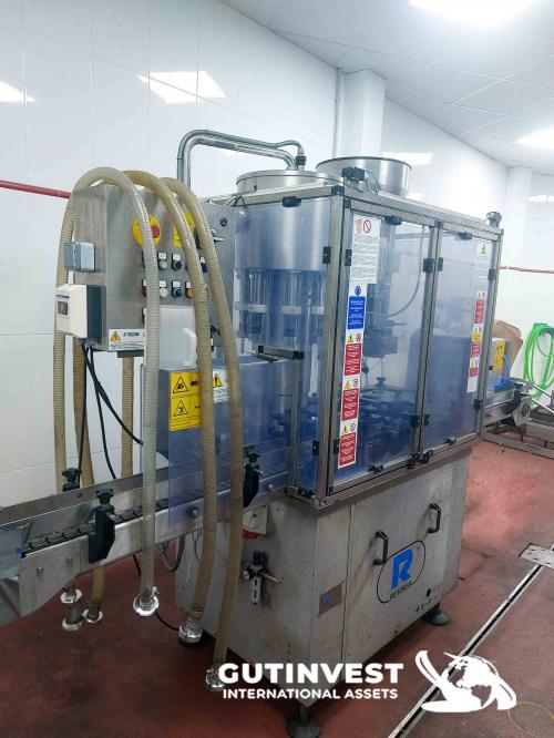 Filling - Bottling Machine - 8 spouts