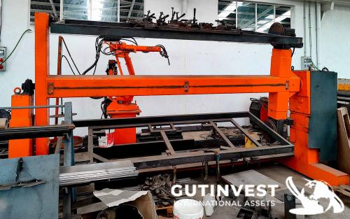 Welding Robot with positioner