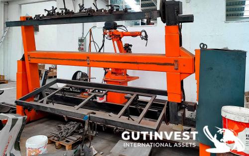 Welding Robot with positioner