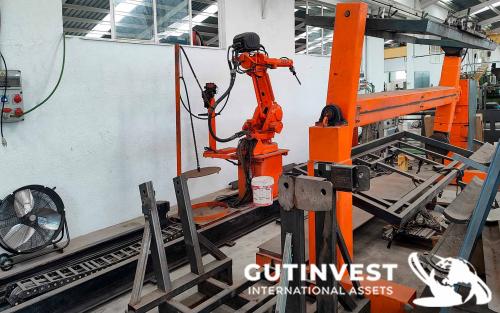 Welding Robot with positioner