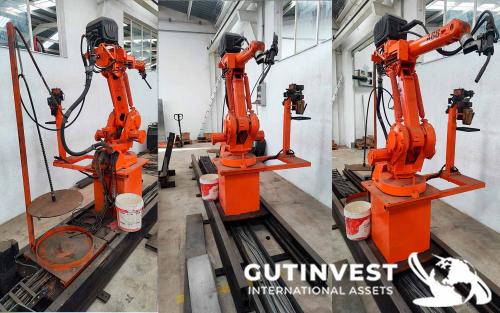 Welding Robot with positioner