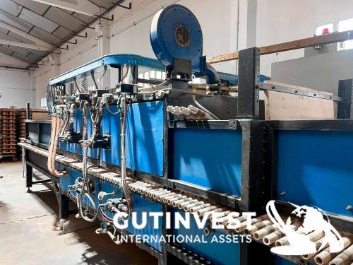 Roller oven for ceramic