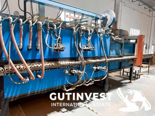 Roller oven for ceramic