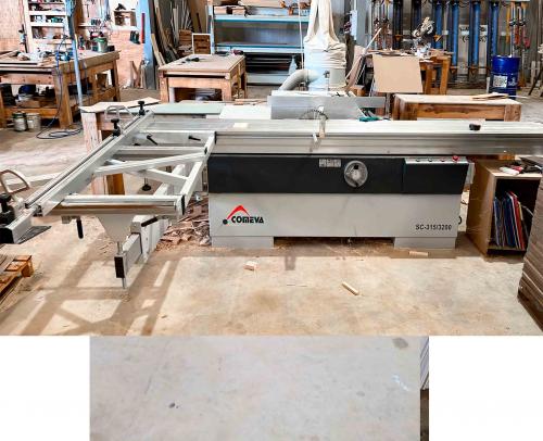 Sliding table saw