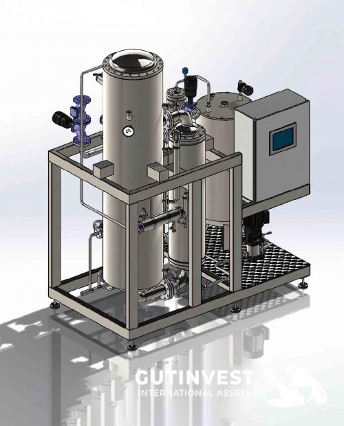Producción de agua destilada para inyección WFI.
