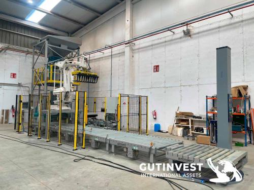 Palletized, bagging and big bag filling line