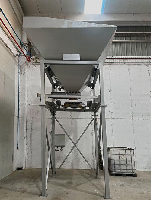 Palletized, bagging and big bag filling line