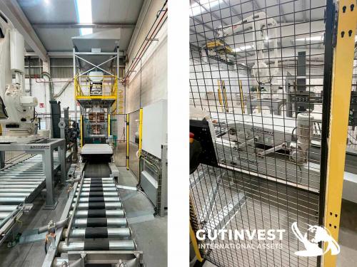 Palletized, bagging and big bag filling line