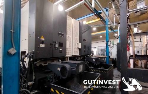 Torno vertical CNC de doble husillo
