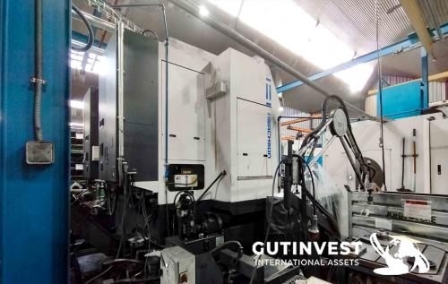 Torno vertical CNC de doble husillo