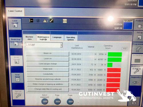 Máquina de corte por láser - 2kW