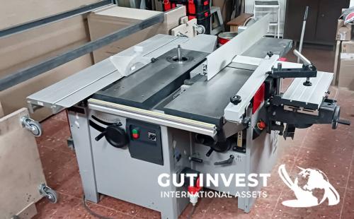 Combined machine for wood 