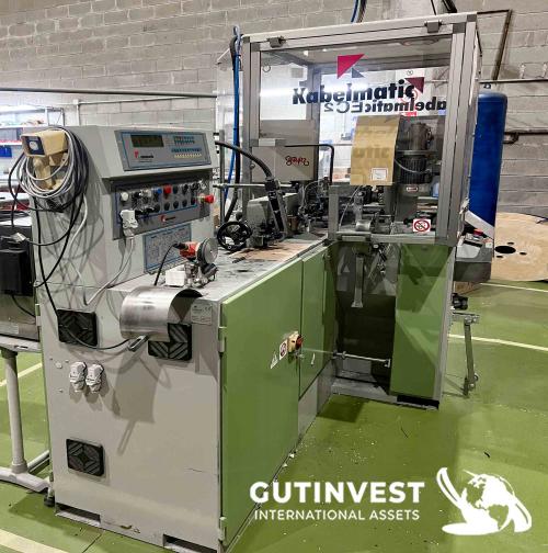 Cable Cutting & Slatting Machine