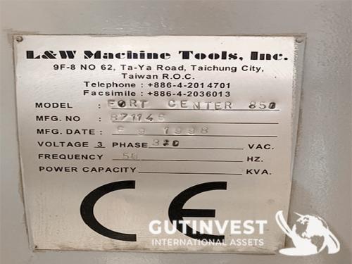 CNC machining center - 3 axis