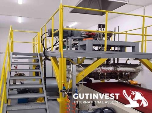 Linea de extrusión Meltblown