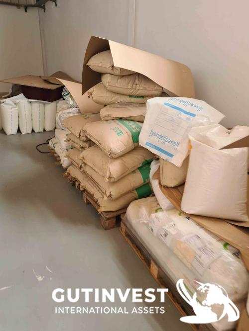 Lote de 162 sacos de Polipropileno de 25 KG