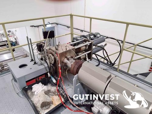 Linea de extrusión Meltblown