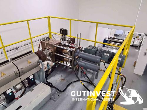 Linea de extrusión Meltblown
