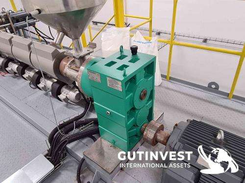 Linea de extrusión Meltblown