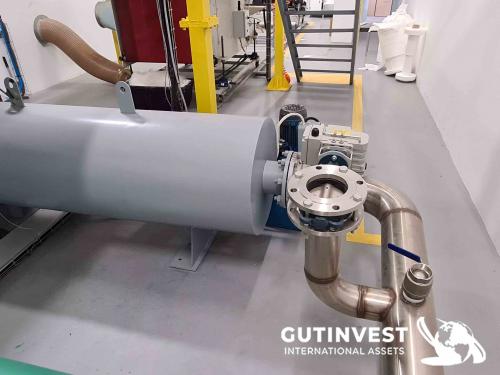 Linea de extrusión Meltblown