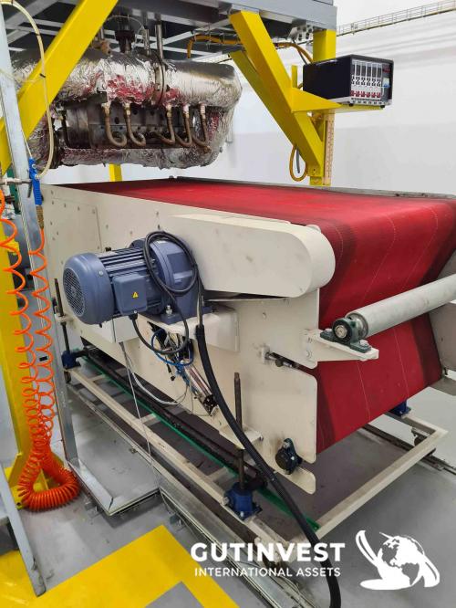 Linea de extrusión Meltblown