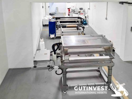 Linea de extrusión Meltblown