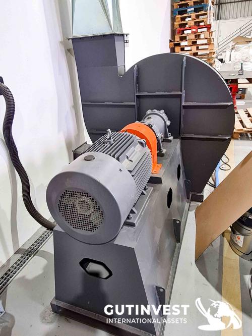 Linea de extrusión Meltblown