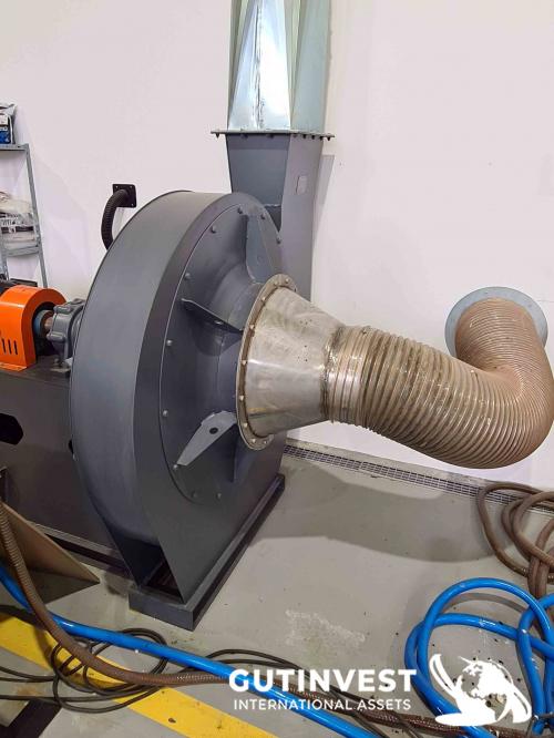 Linea de extrusión Meltblown