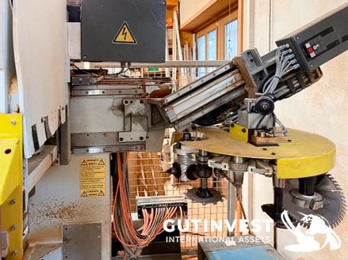 CNC machining center for wood - 4 axis
