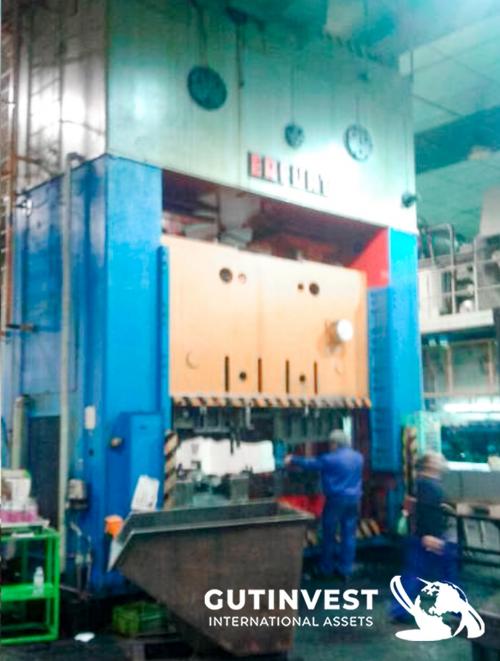 Double upright press - 800Tn