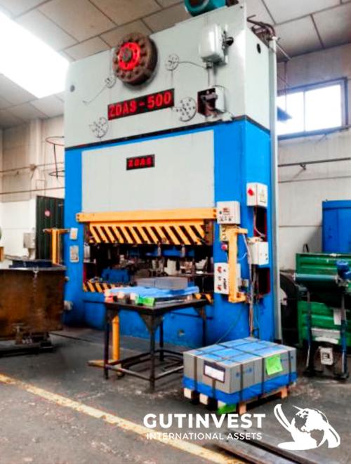 Double upright press - 500Tn
