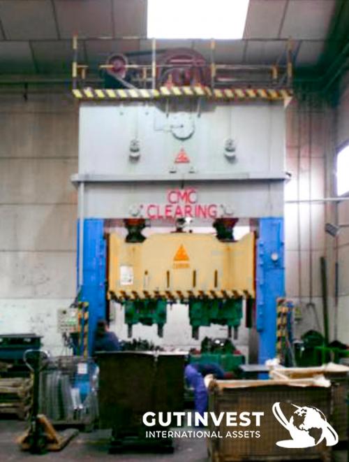 Double upright press - 500Tn