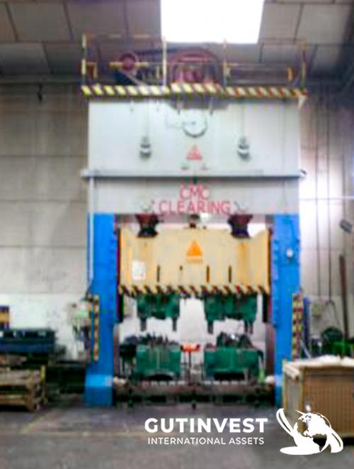 Double upright press - 500Tn
