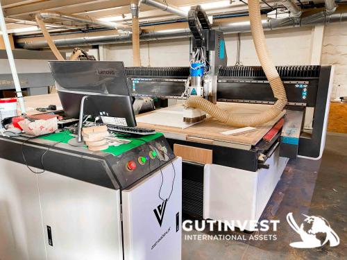 CNC milling machine 3 axes - for wood and pvc