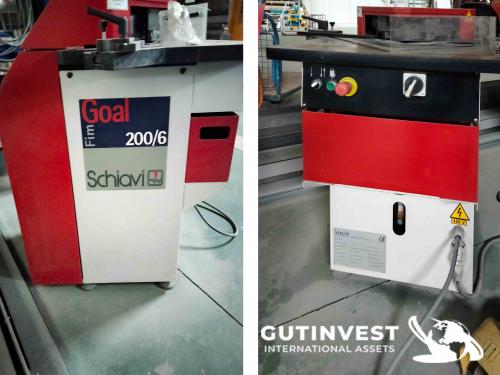 Fixed angle cutting machine