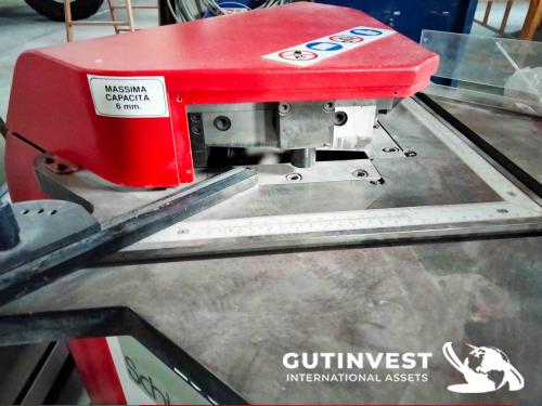 Fixed angle cutting machine
