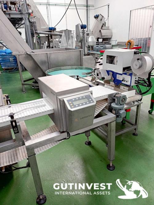 Línea automática de Termosellado de envases de plástico